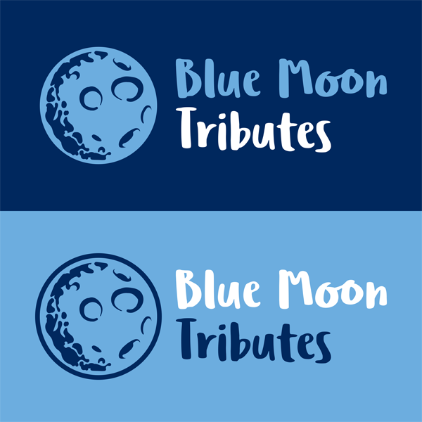 Blue Moon Tributes Logo - Horizontal