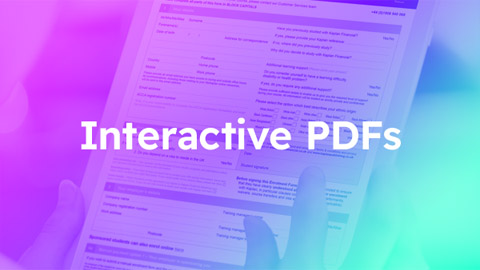 Interactive PDFs